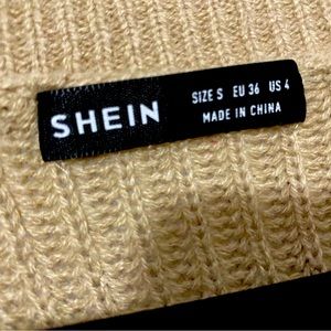 Brown cropped cardigan